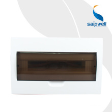Saip / Saipwell Ventes à chaud 365 * 220 * 76 mm 18 façons Abs et PC Flush-Type Indoor Thiphasing Distribution Board